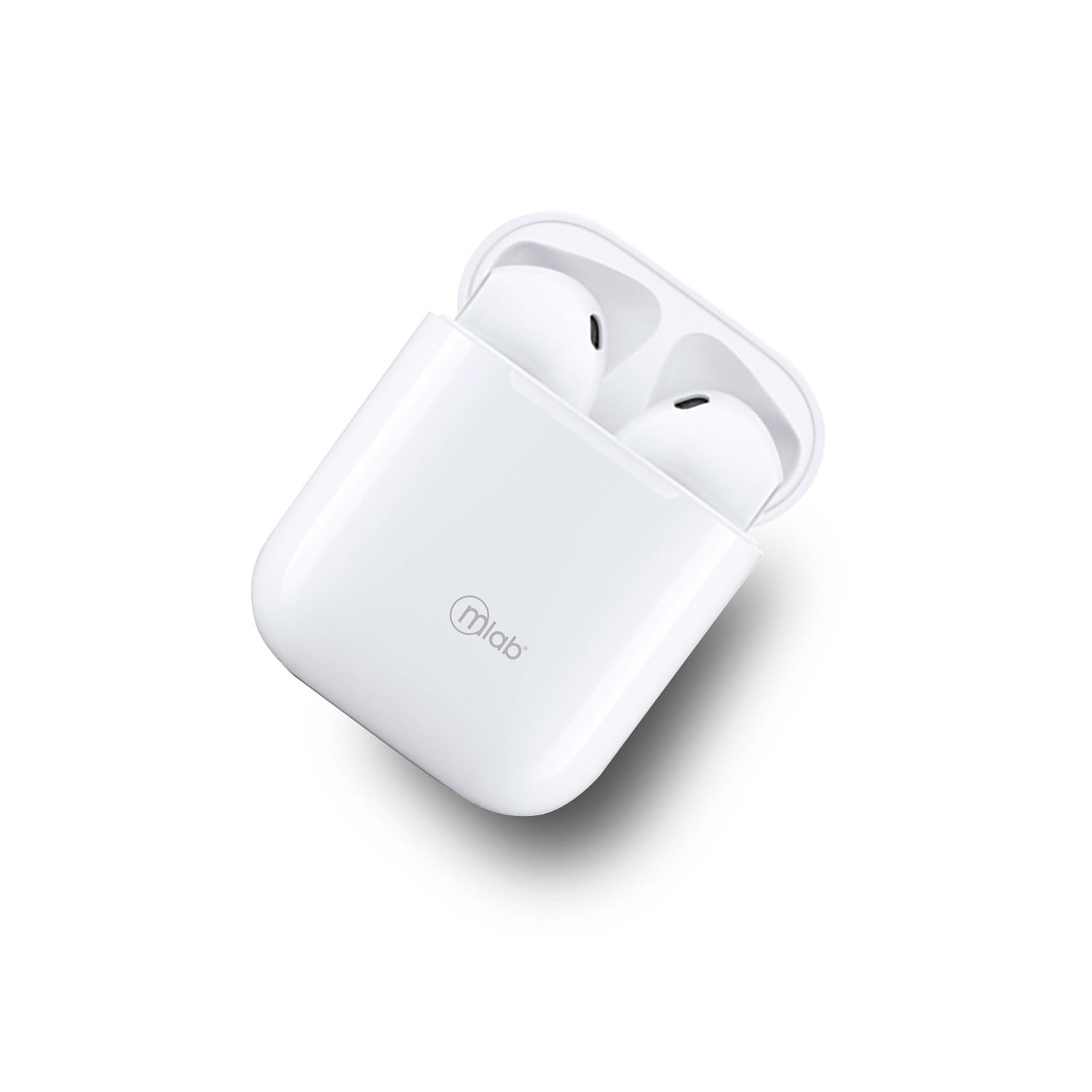 Audifonos Bluetooth Just Fly Touch Microlab Blanco – imagen 2