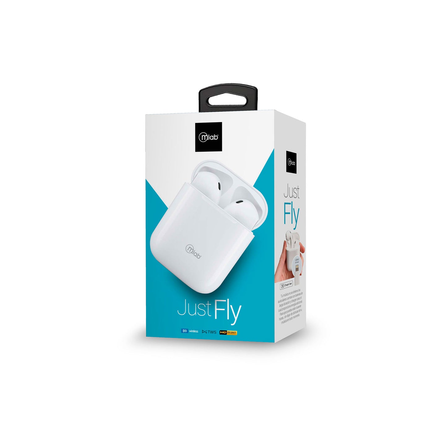 Audifonos Bluetooth Just Fly Touch Microlab Blanco – imagen 5