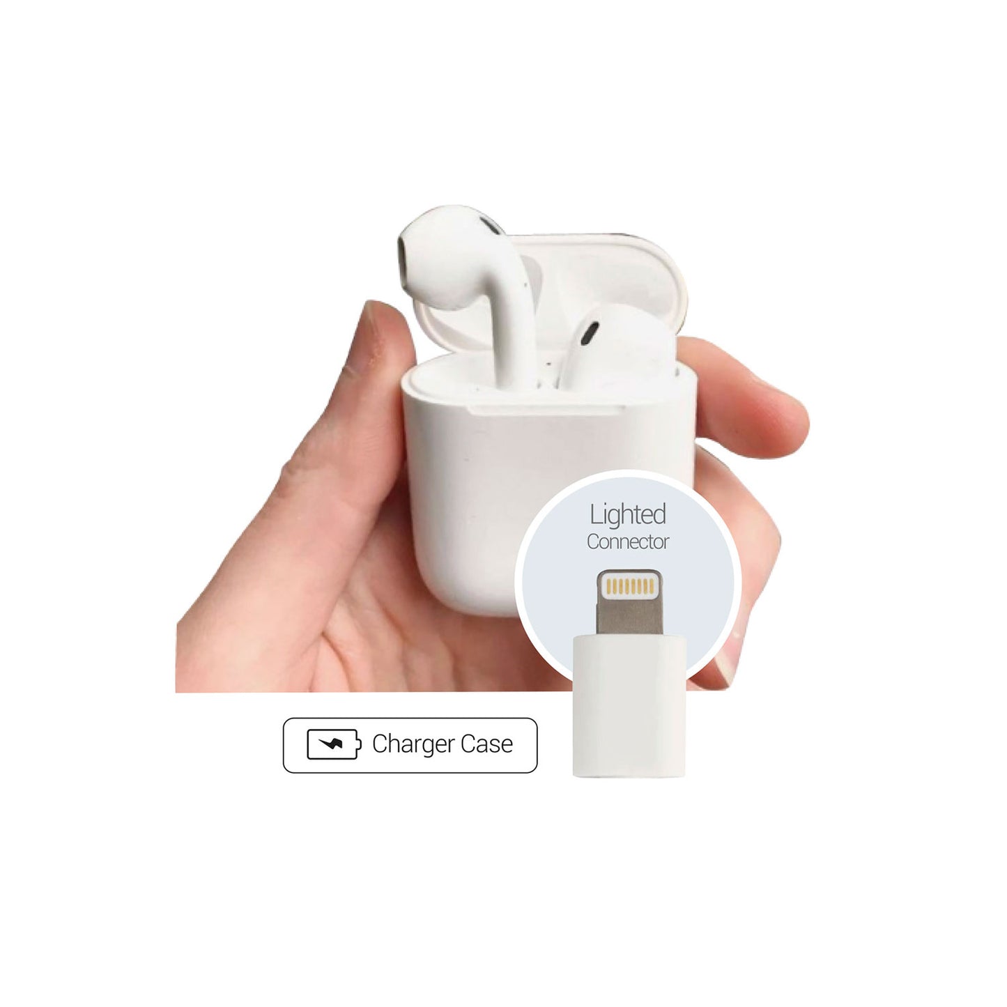 Audifonos Bluetooth Just Fly Touch Microlab Blanco – imagen 4