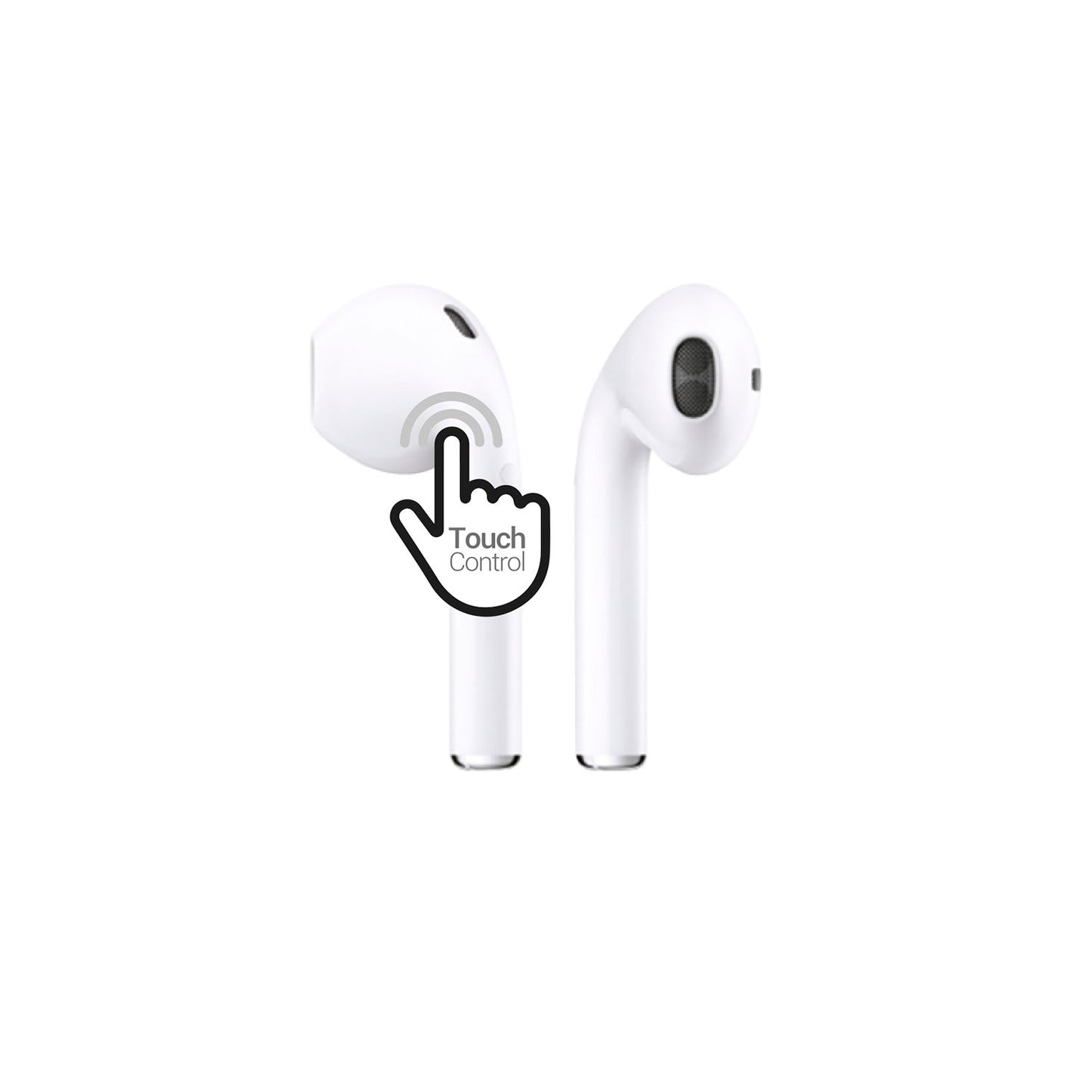 Audifonos Bluetooth Just Fly Touch Microlab Blanco