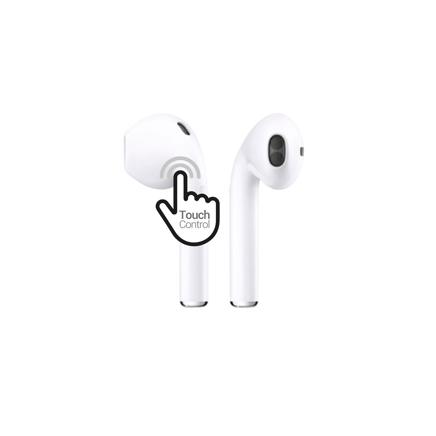 Audifonos Bluetooth Just Fly Touch Microlab Blanco