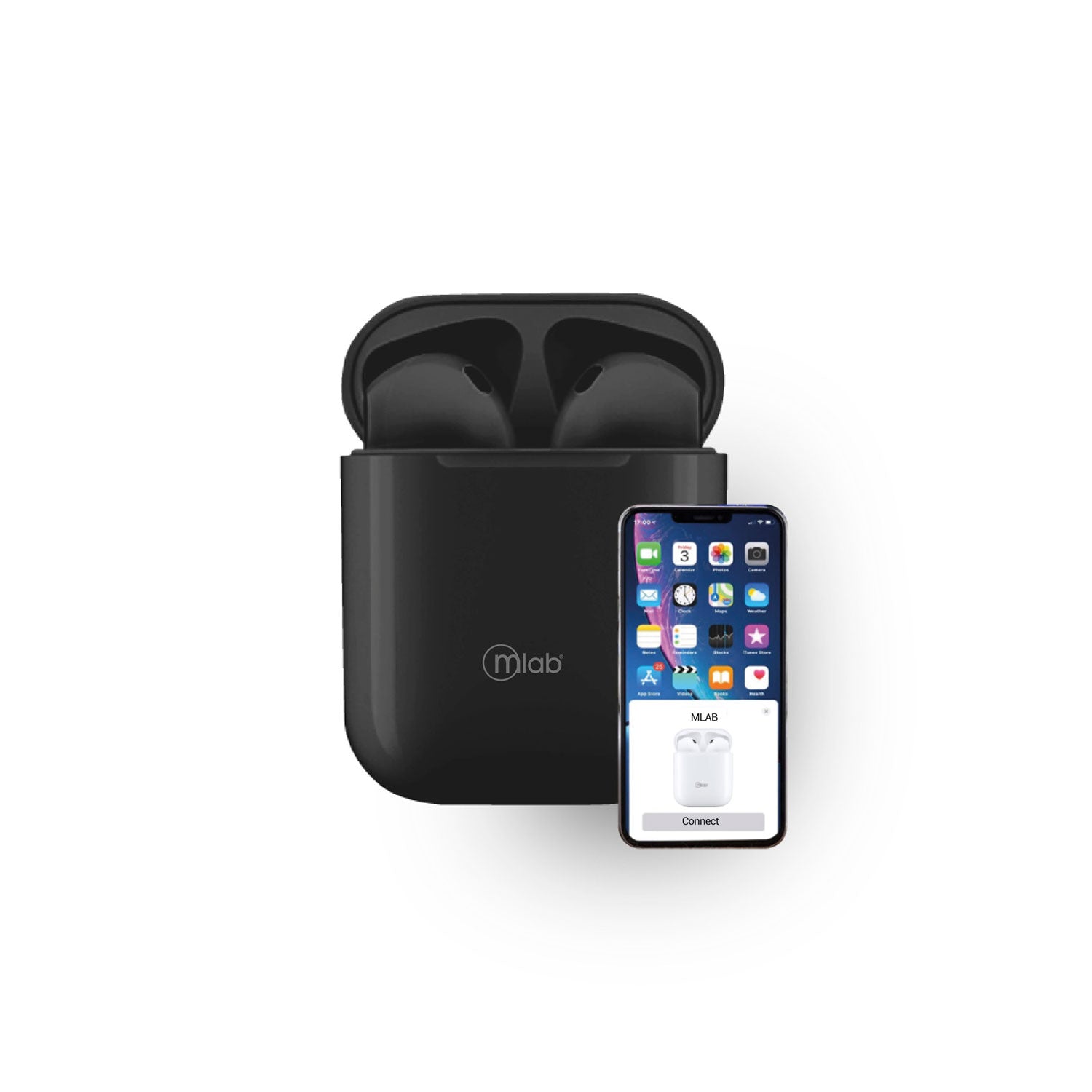 Audifonos Bluetooth Just Fly Touch Microlab Negro – imagen 3