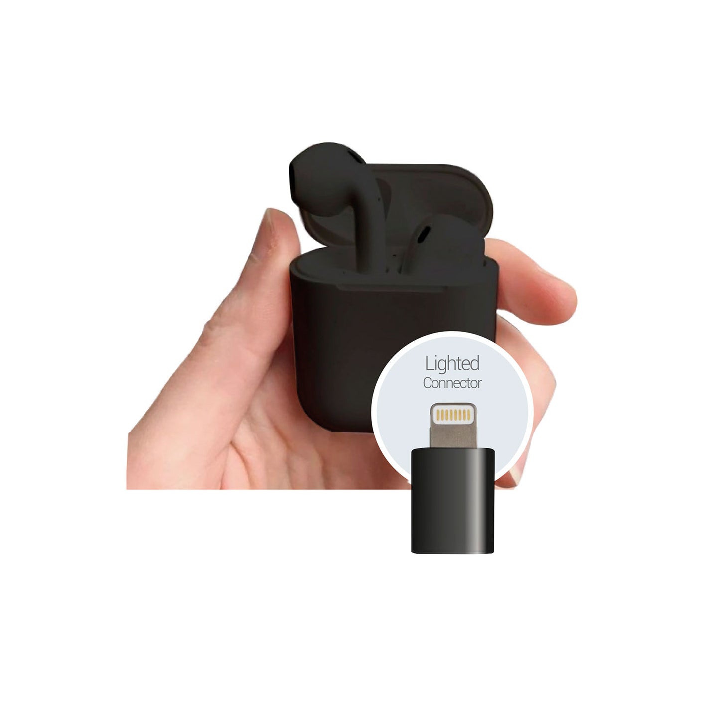 Audifonos Bluetooth Just Fly Touch Microlab Negro – imagen 2