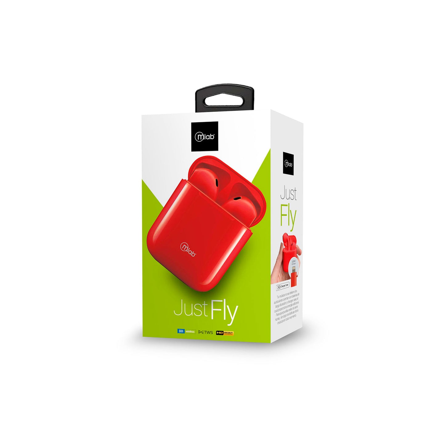 Audifonos Bluetooth Just Fly Touch Microlab Rojo – imagen 5