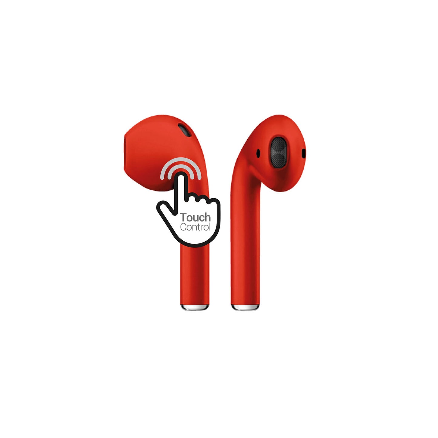 Audifonos Bluetooth Just Fly Touch Microlab Rojo