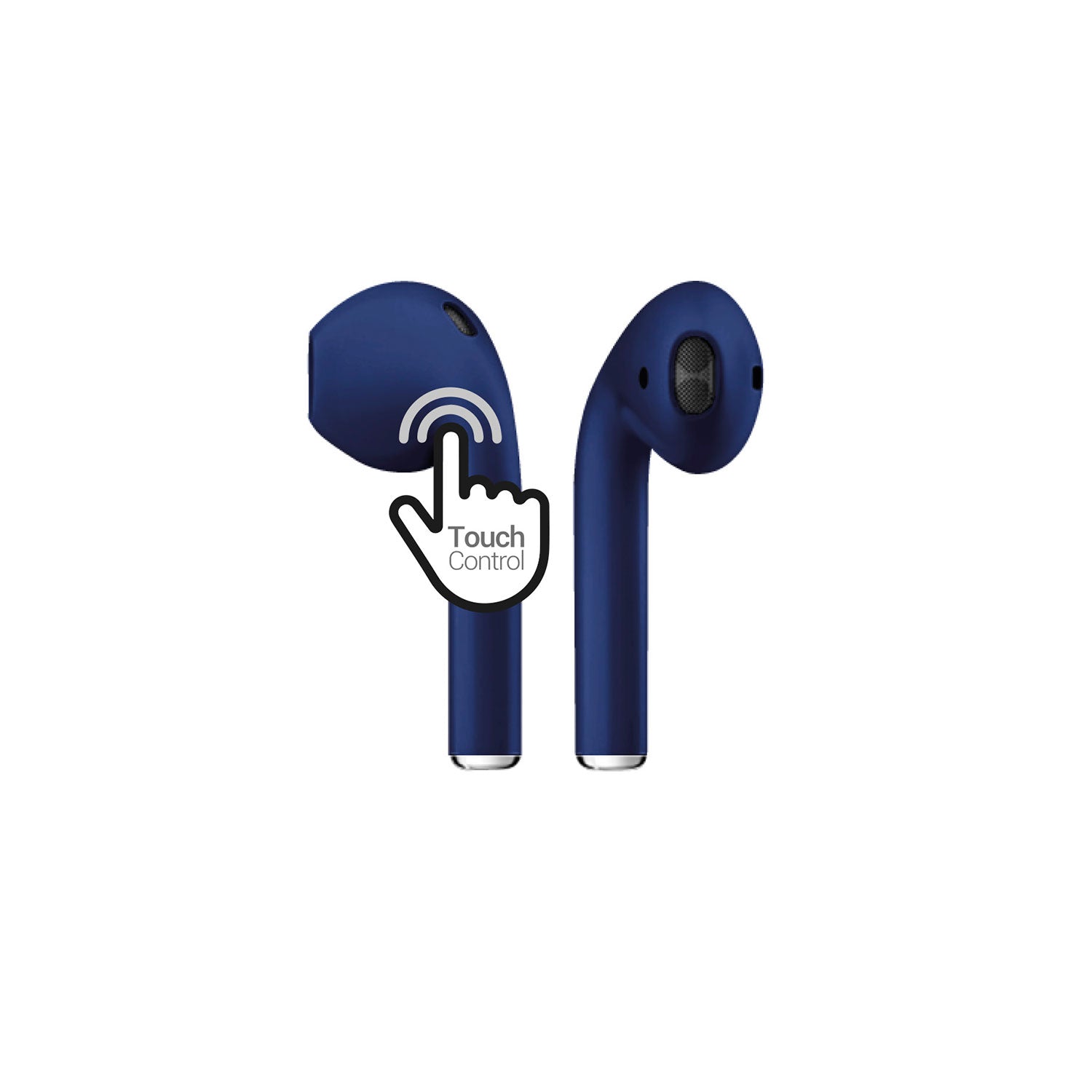 Audifonos Bluetooth Just Fly Touch Microlab Azul