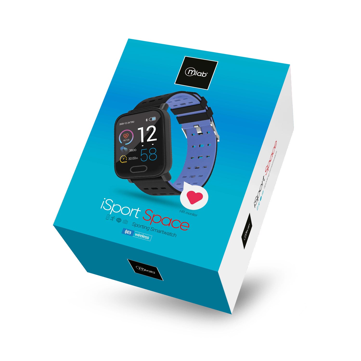 Reloj Smartwatch Microlab Isport Space Azul – imagen 3