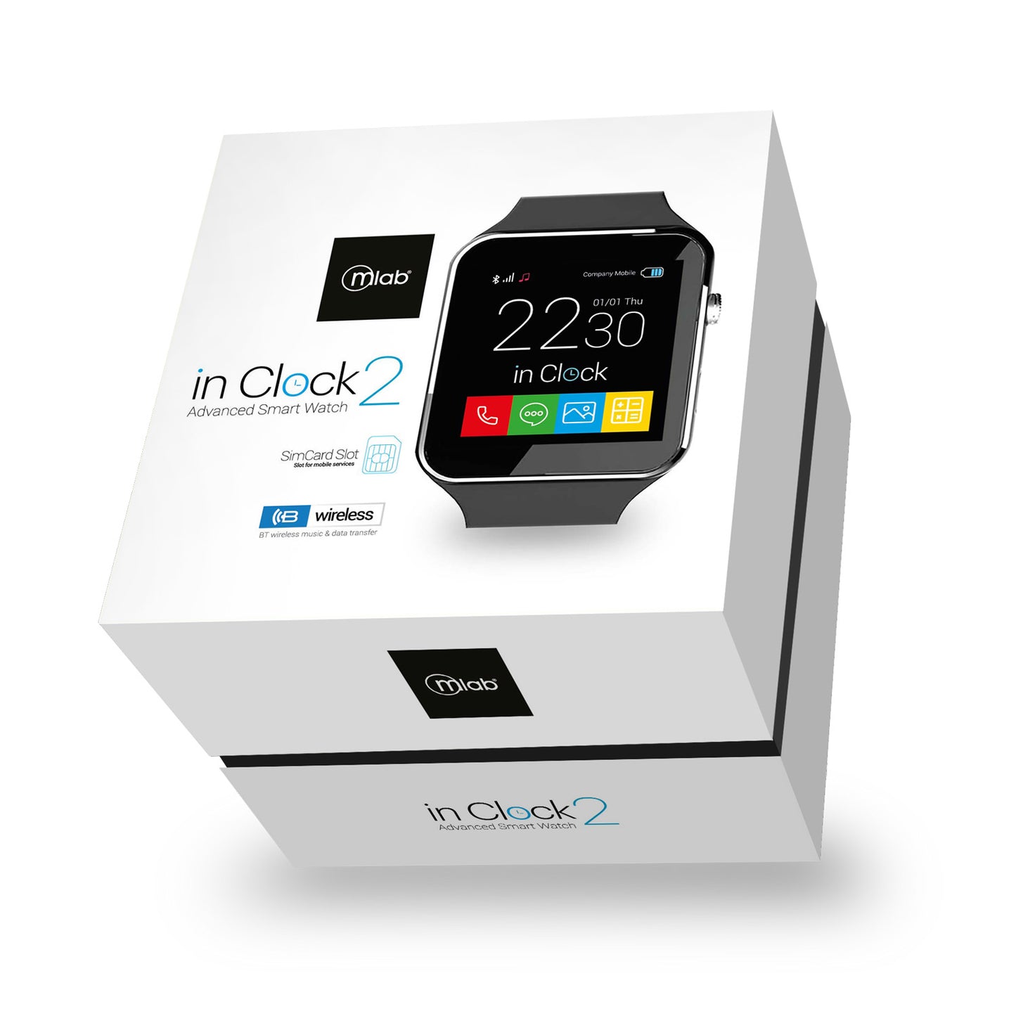 Reloj Smartwatch Microlab In Clock 2 Negro – imagen 3