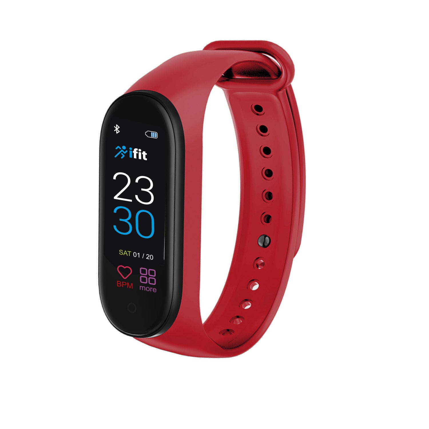 Banda Smartwatch Microlab Ifit S4 Rojo