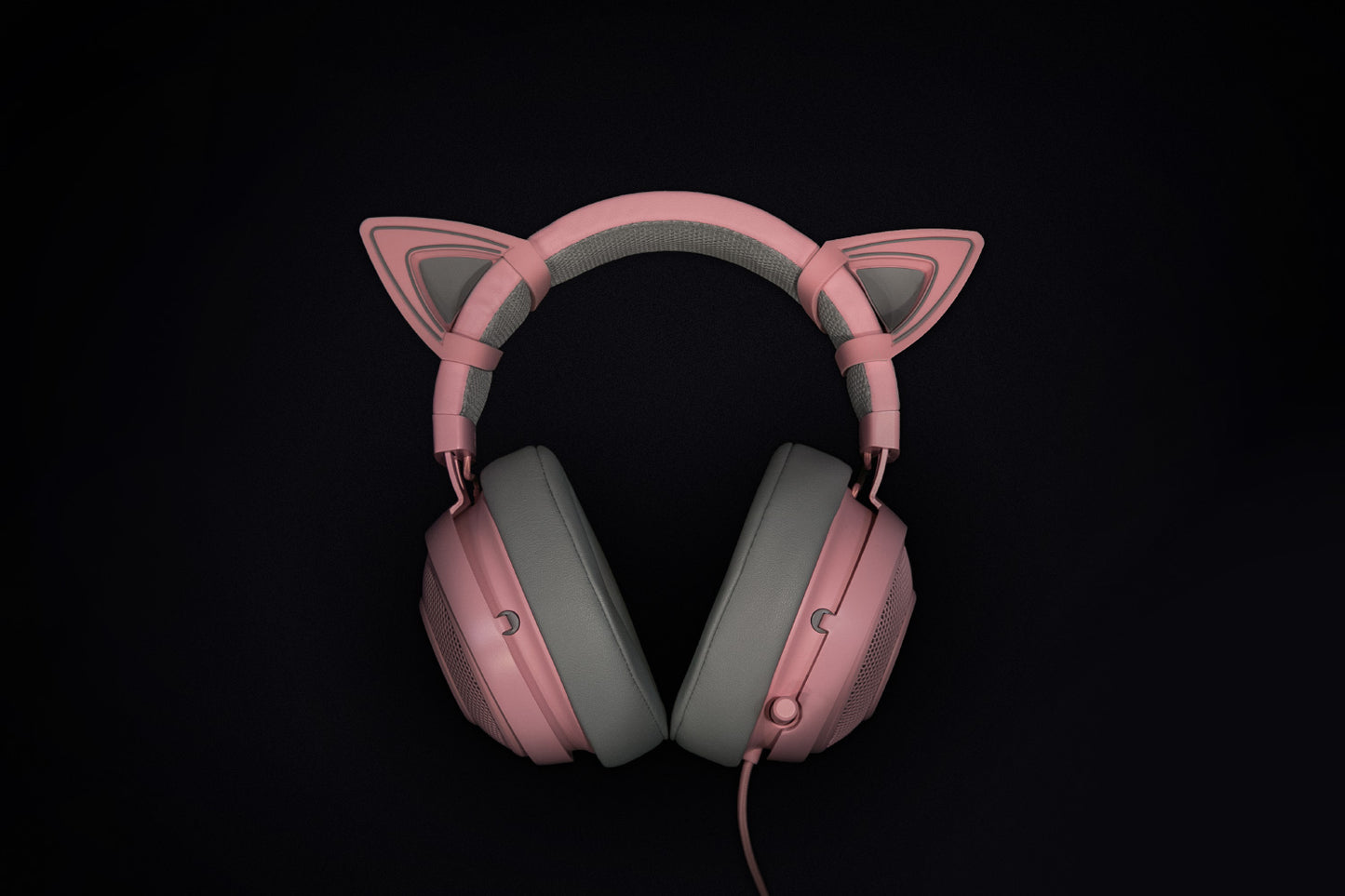 Kitty Ears Orejas Para Auriculares Razer Kraken Rosado – imagen 2