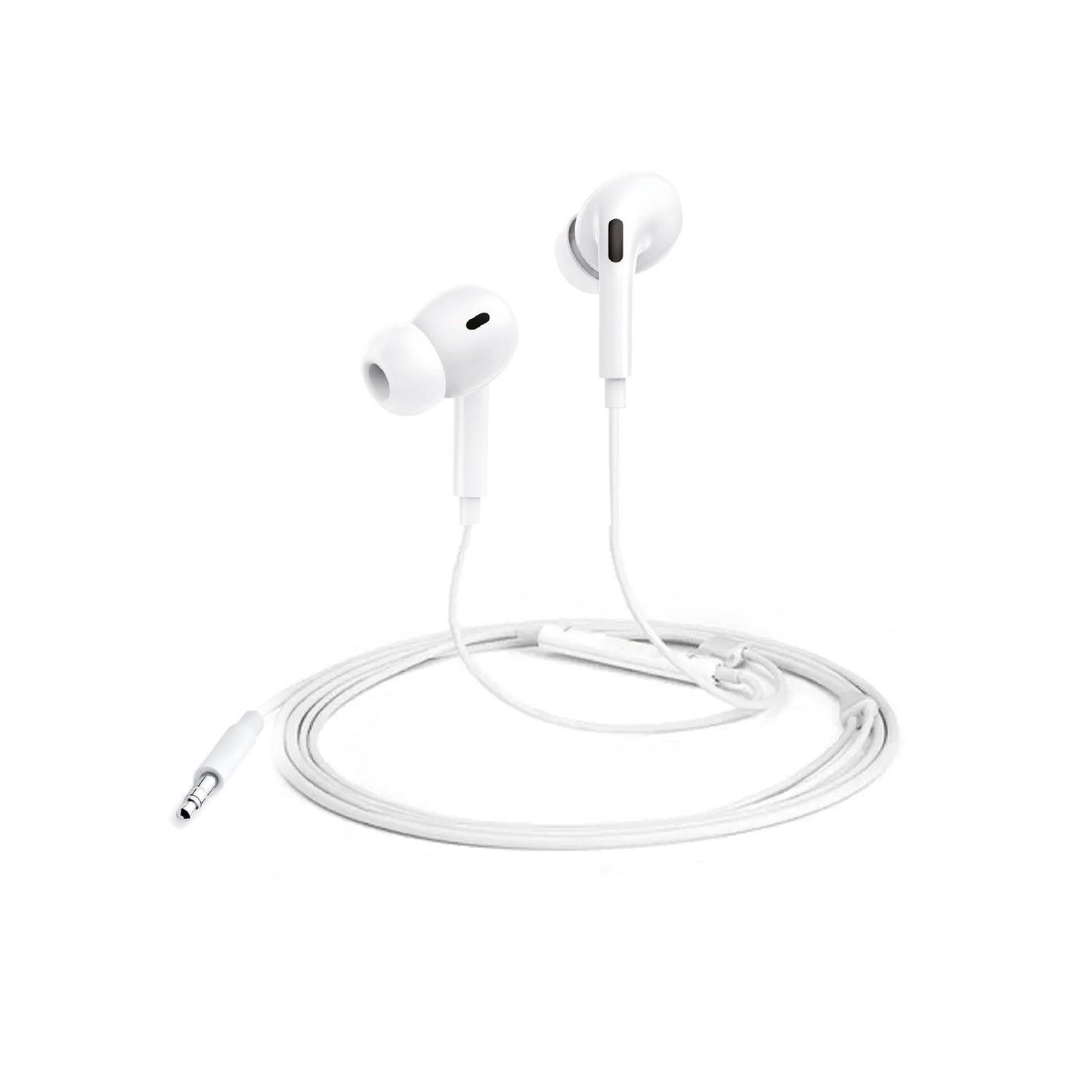 Audifonos In Ear Wired 3.5mm Microlab Blanco