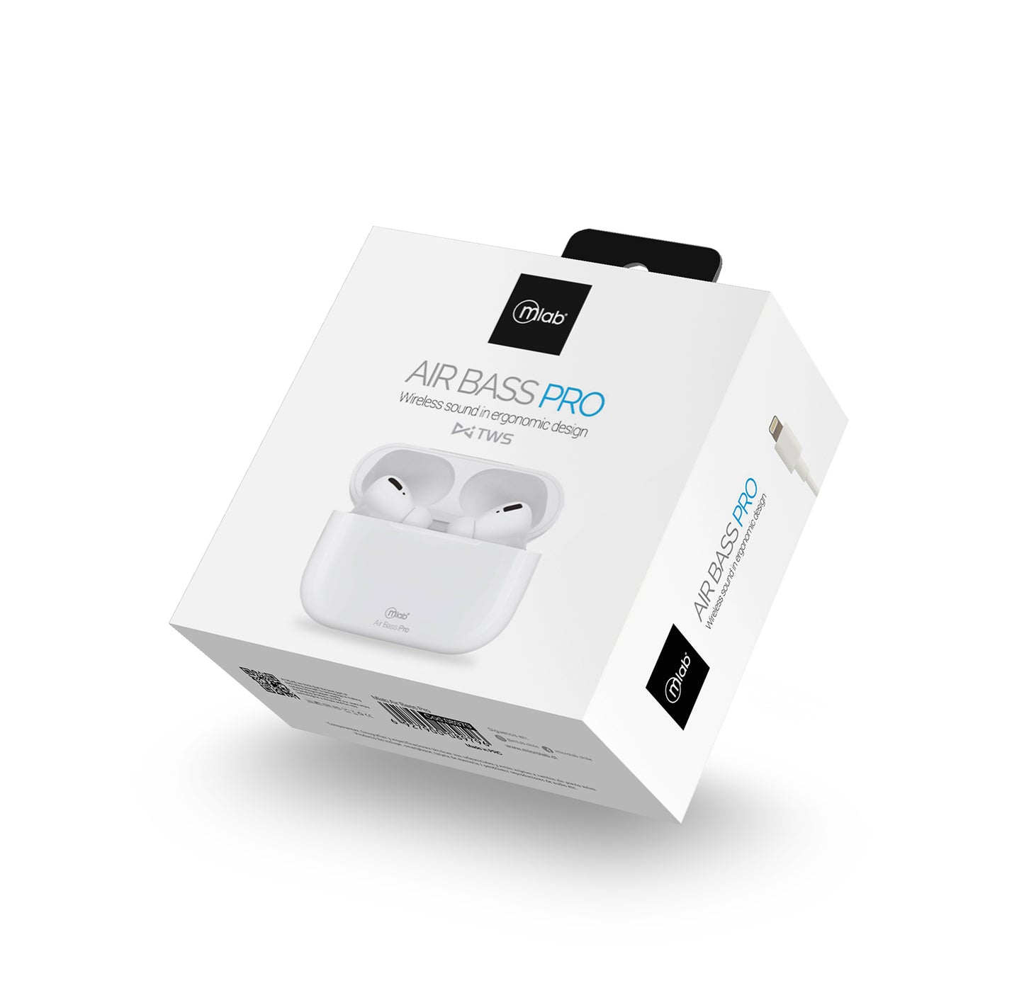 Audifonos Bluetooth Air Bass Pro Microlab Blanco – imagen 4