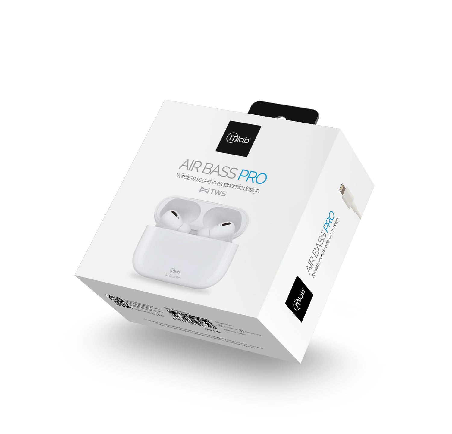 Audifonos Bluetooth Air Bass Pro Microlab Blanco – imagen 4