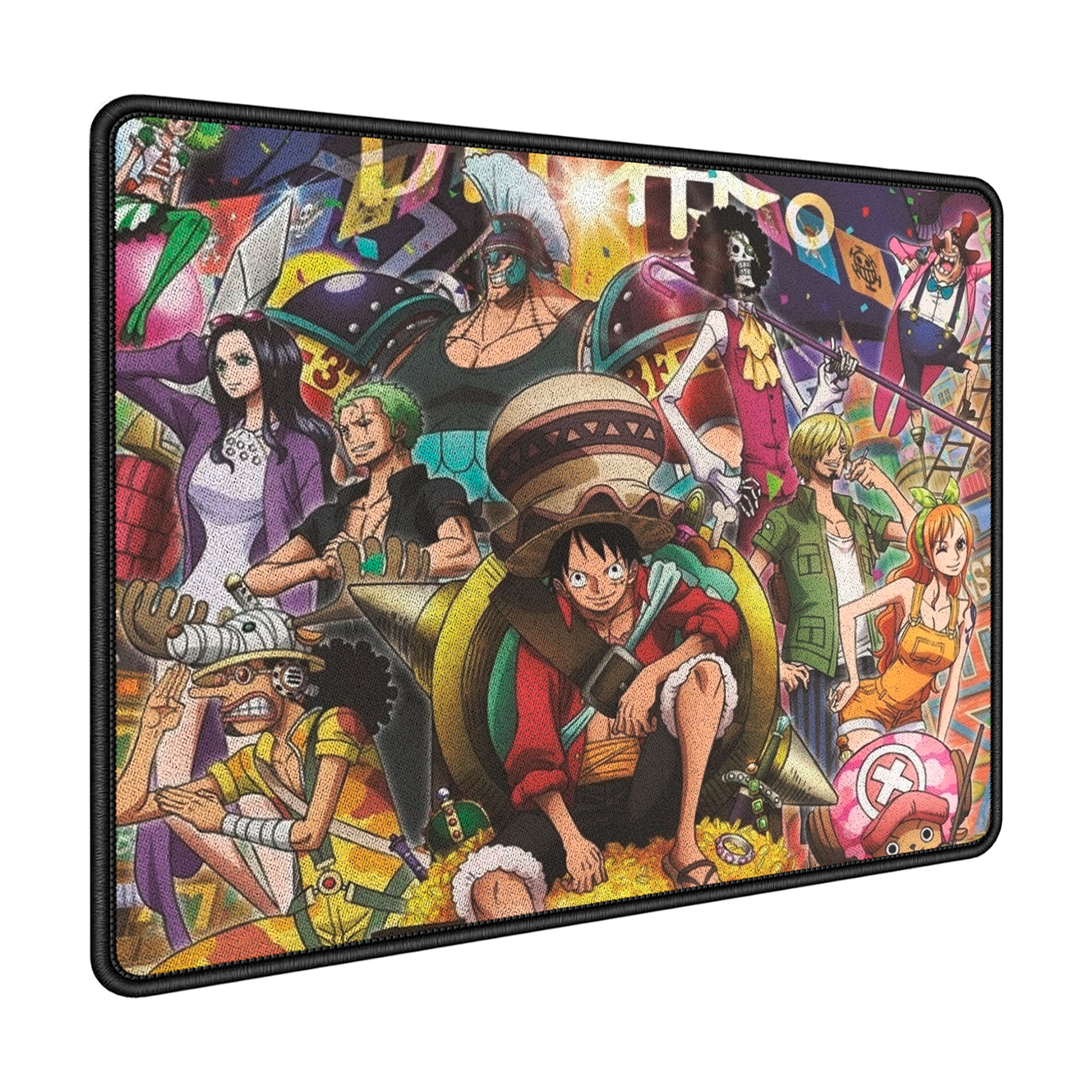 Mousepad Gamer Antideslizante 40x30 Diseño One Piece Personajes
