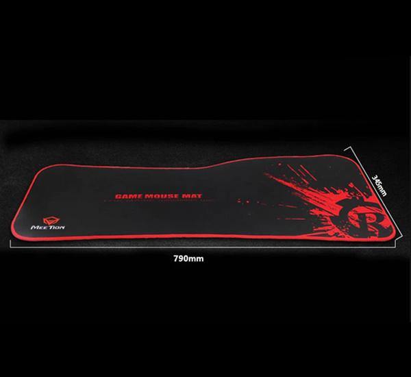 Mousepad Gamer Meetion Rubber MT-P100 79x35cm Negro – imagen 3