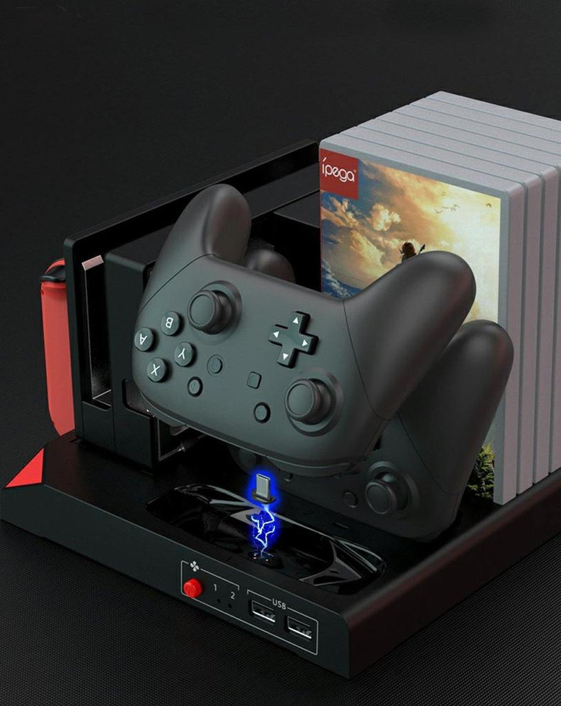 Estacion De Carga Nintendo Switch Organizador Ipega Pg-sw036 – imagen 3