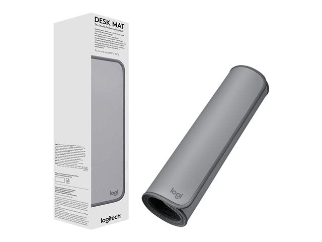 Mousepad Logitech Desk Mat Studio Series 70x30 cm Gris – imagen 4