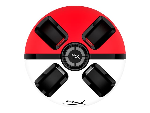 Base Dock Para Cargar 4 Joy-con Hyperx Nintendo Switch Pokemon – imagen 3