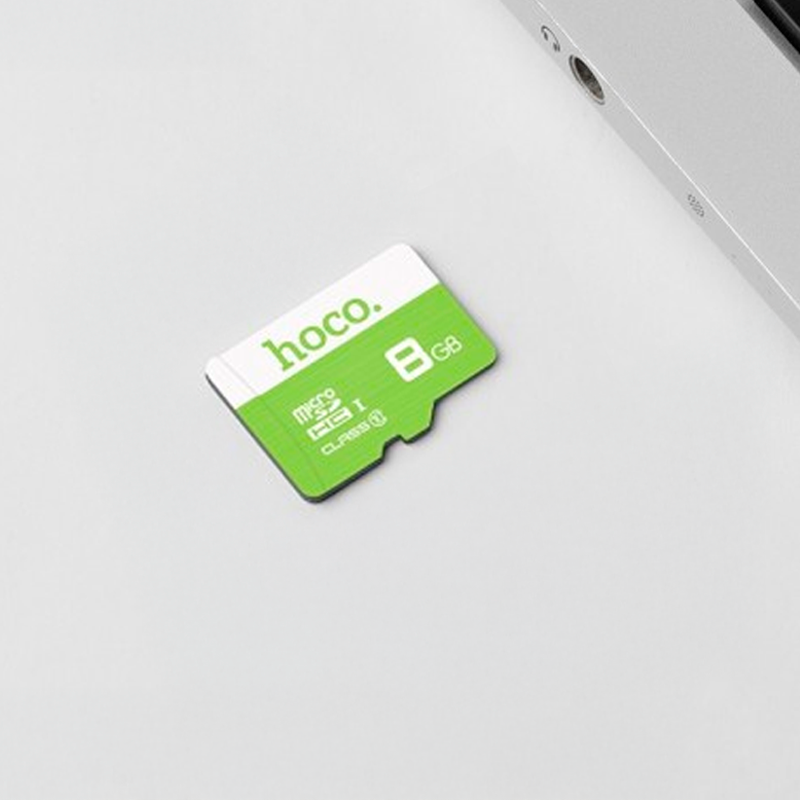 Micro SD Tf Flash Hoco 8 Gb Verde – imagen 2