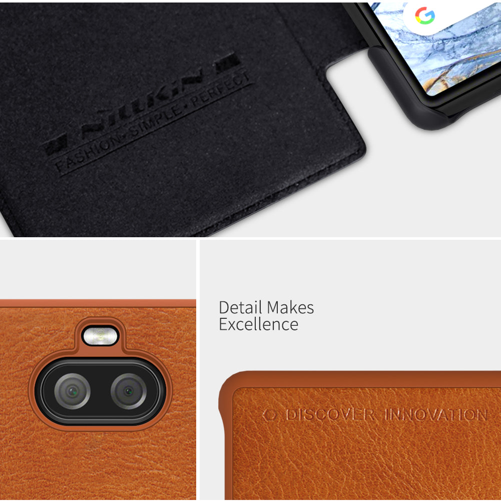 Sony Xperia 10 Plus Qin Flip Cover Cuero Nillkin – imagen 2