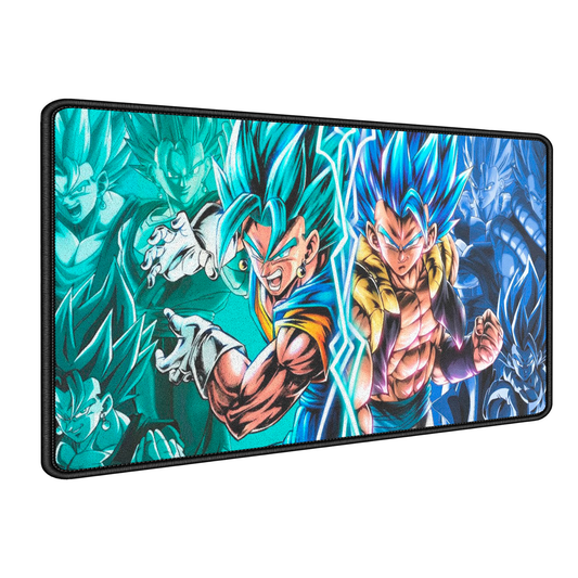Mousepad Gamer Antideslizante 70x30 Diseño Vegito Gogeta Blue