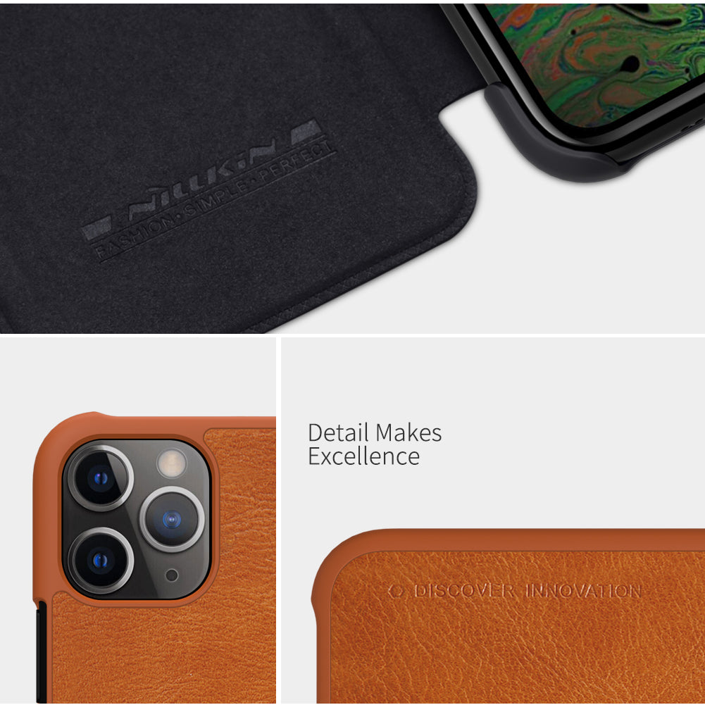 Apple Iphone 11 Pro Qin Flip Cover Cuero Nillkin – imagen 6