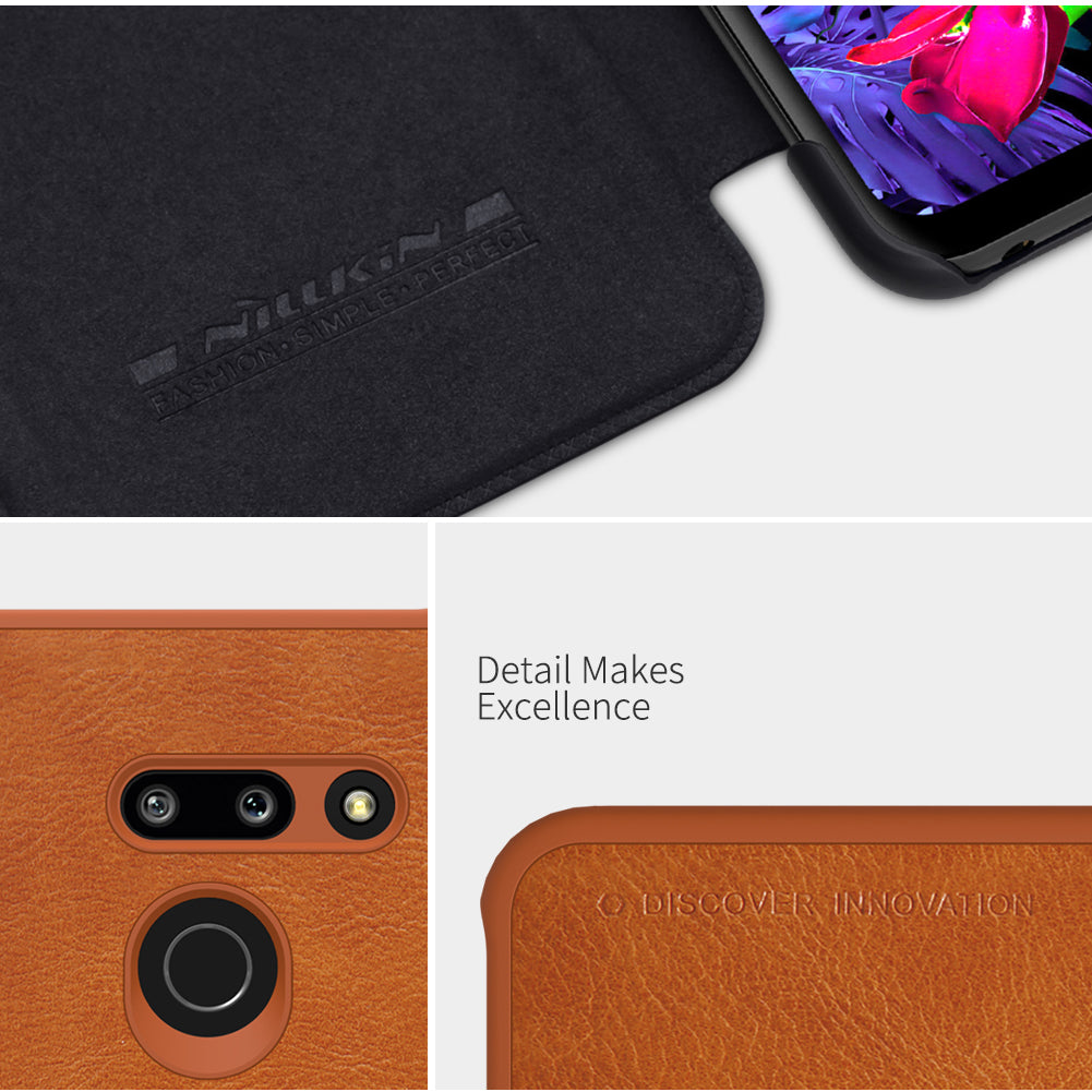 Lg G8 Qin Flip Cover Cuero Nillkin – imagen 8