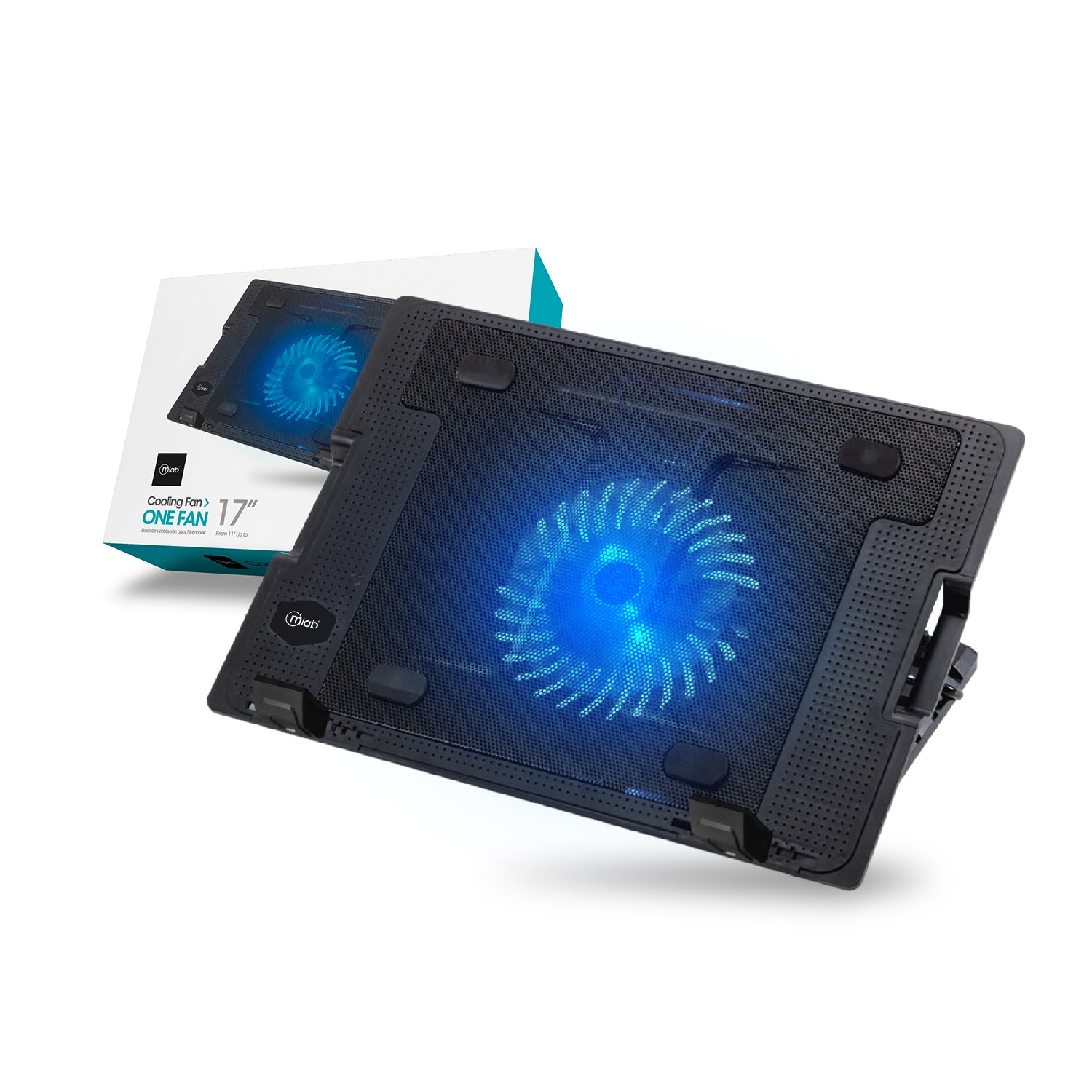 Ventilador Notebook Gamer 3DFX One Fan 17 Mod 9036 Negro – imagen 3