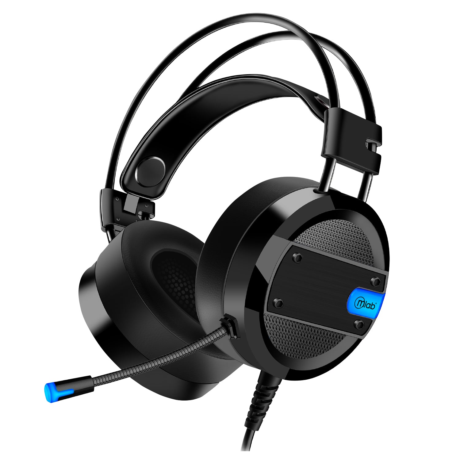 Audifono Con Microfono Talk Meeting Microlab 9042 Negro – imagen 5