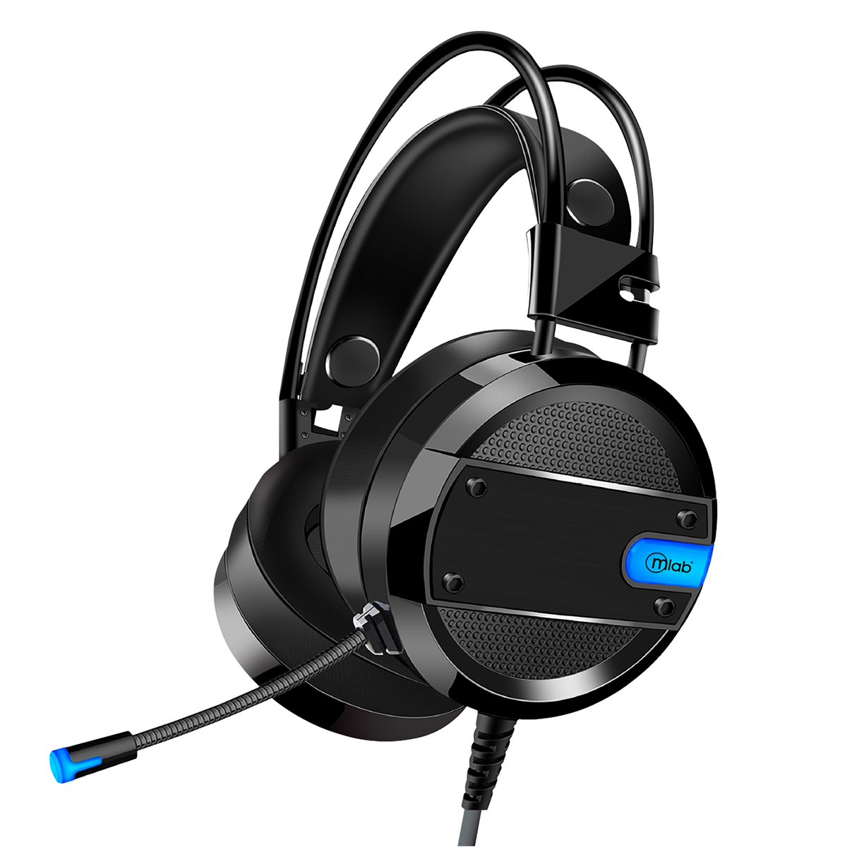 Audifono Con Microfono Talk Meeting Microlab 9042 Negro
