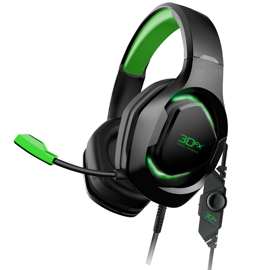 Audífono Gamer 3dfx Gh-900 Usb 3.5mm Pc Ps4 Xbox Switch