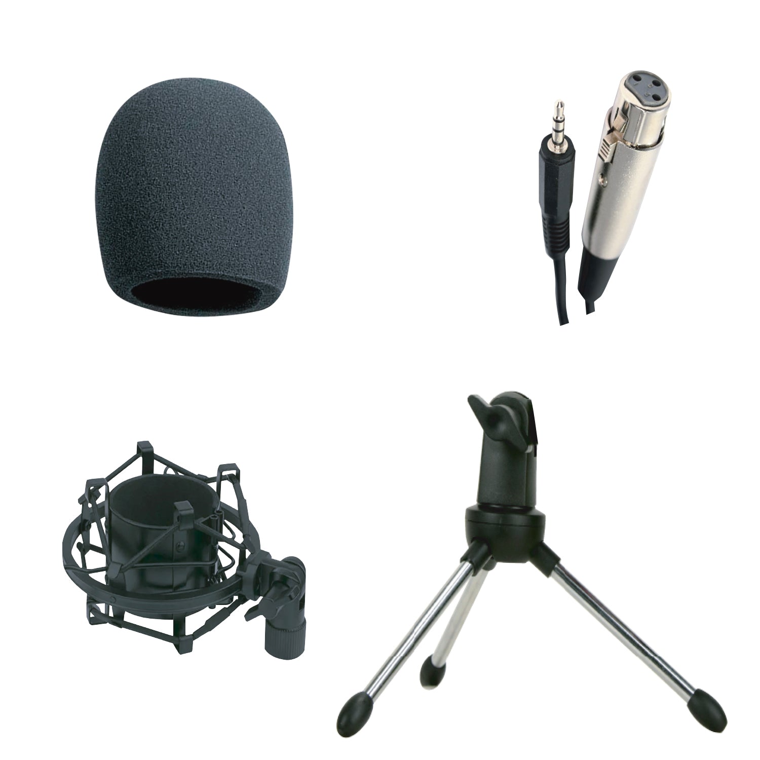 Kit Microfono Gamer Condensador Streaming B2 3DFX Rosado – imagen 2