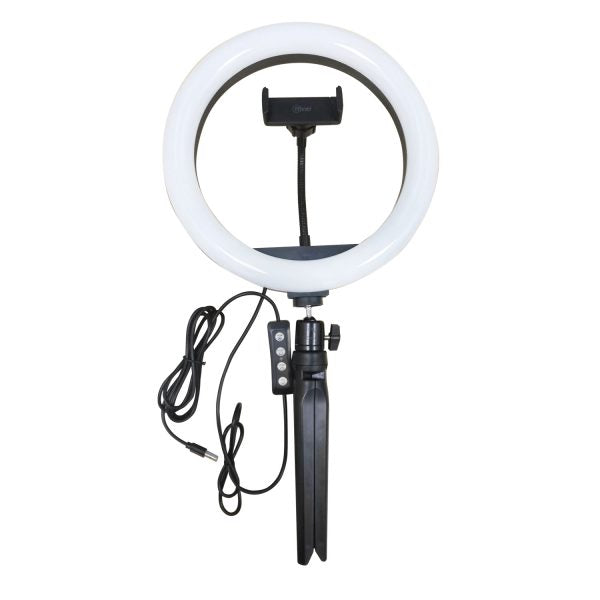 Anillo Aro De Luz Led 26cm Con Tripode Microlab 9069 – imagen 3