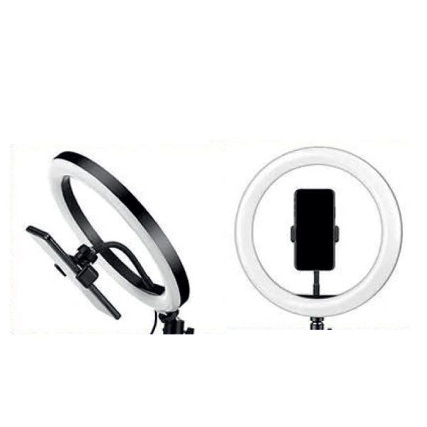 Anillo Aro De Luz Led 26cm Con Tripode Microlab 9069 – imagen 5
