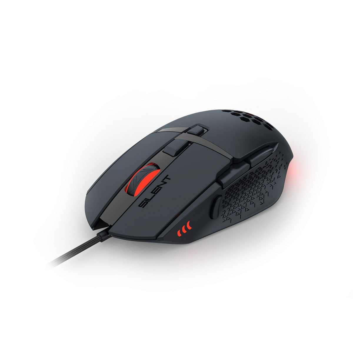 Mouse Gamer 3dfx Silent 6400 Dpi Rgb Negro – imagen 3