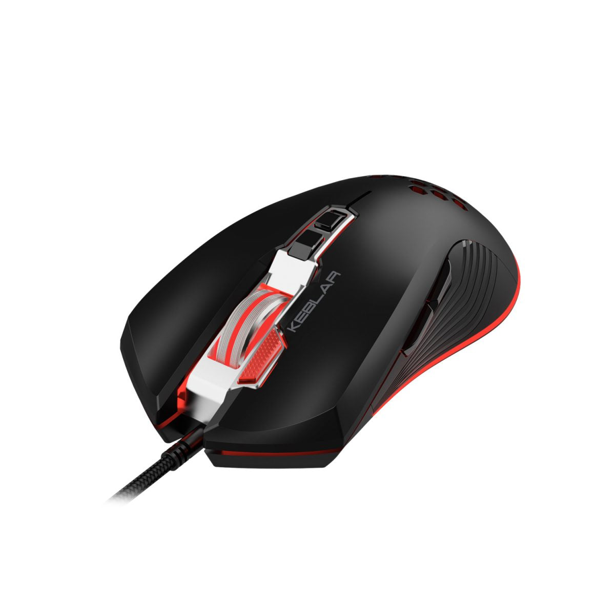 Mouse Gamer Pro 3dfx Keblar 7200 Dpi Rgb Negro – imagen 4