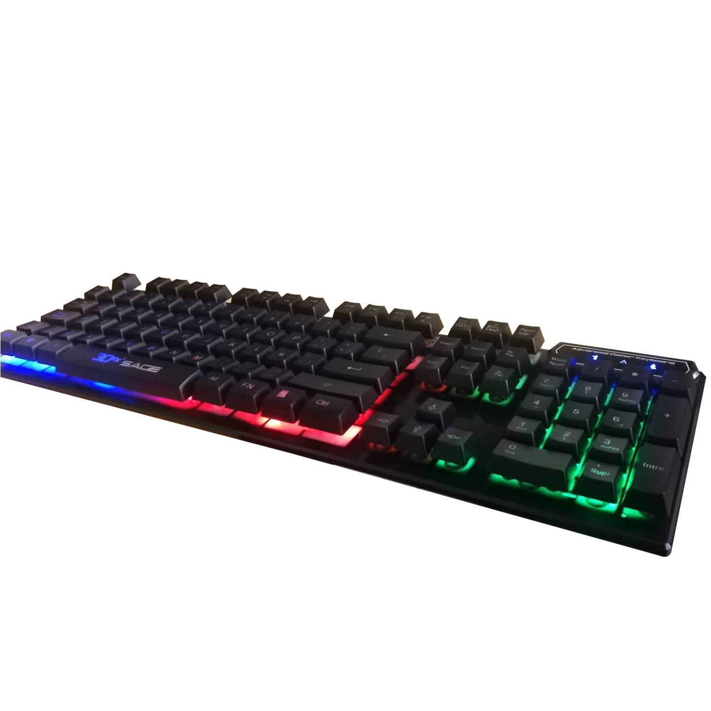 Kit Gamer 3Dfx Sage Teclado + Mouse Negro