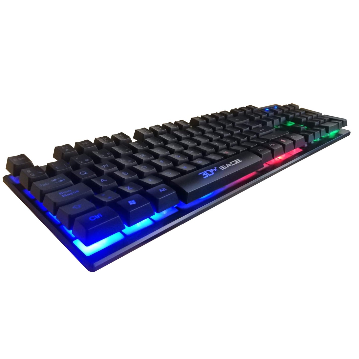 Kit Gamer 3Dfx Sage Teclado + Mouse Negro