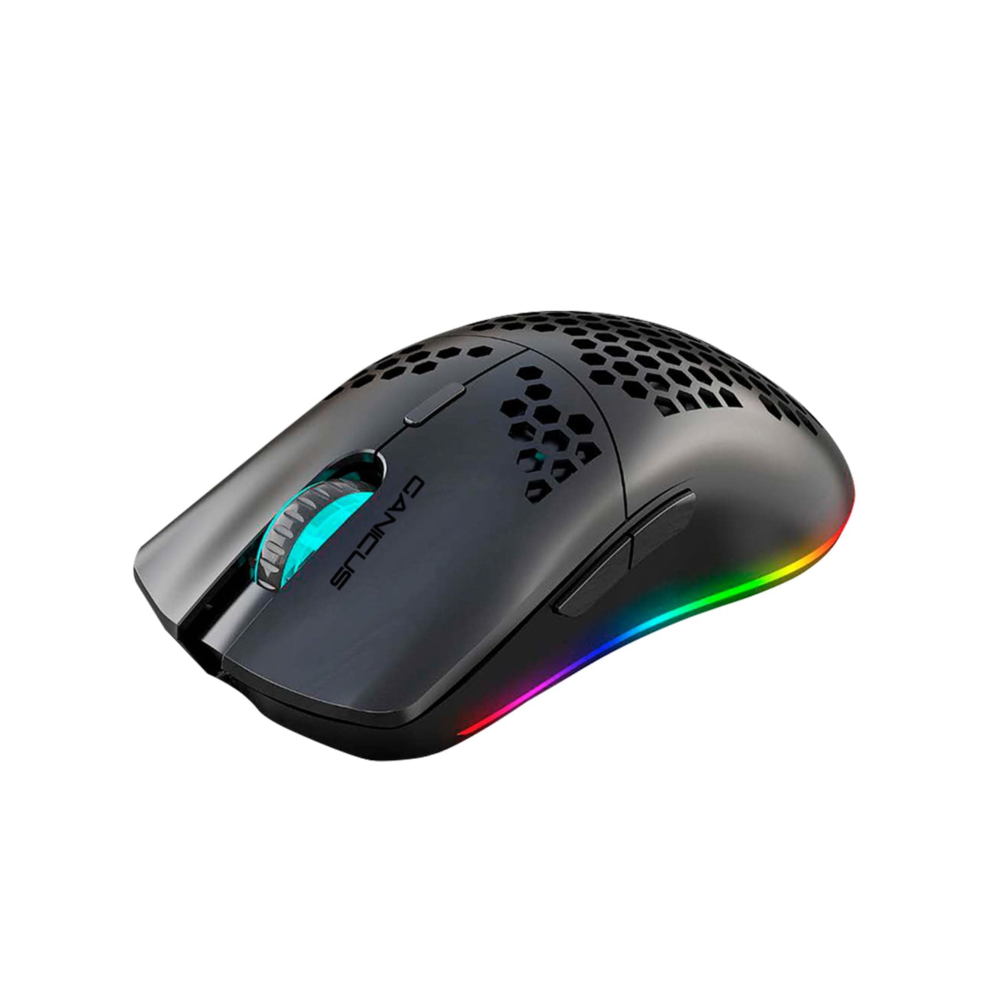 Mouse Gamer 3dfx Ganicus 6400 Dpi Rgb Negro – imagen 2