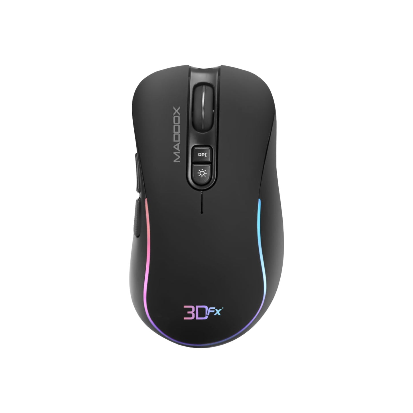 Pack Gamer Mousepad + Mouse 3600 Dpi 3dfx Maddox Negro – imagen 4