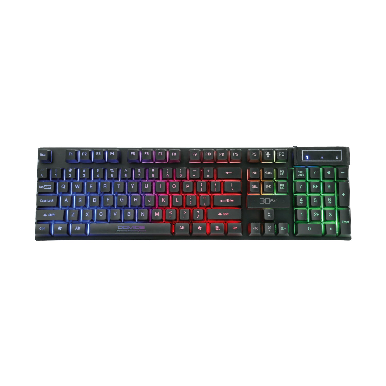 Kit Gamer 4 en 1 3DFX Teclado + Mouse + Audífonos + Mousepad Ogmios – imagen 5