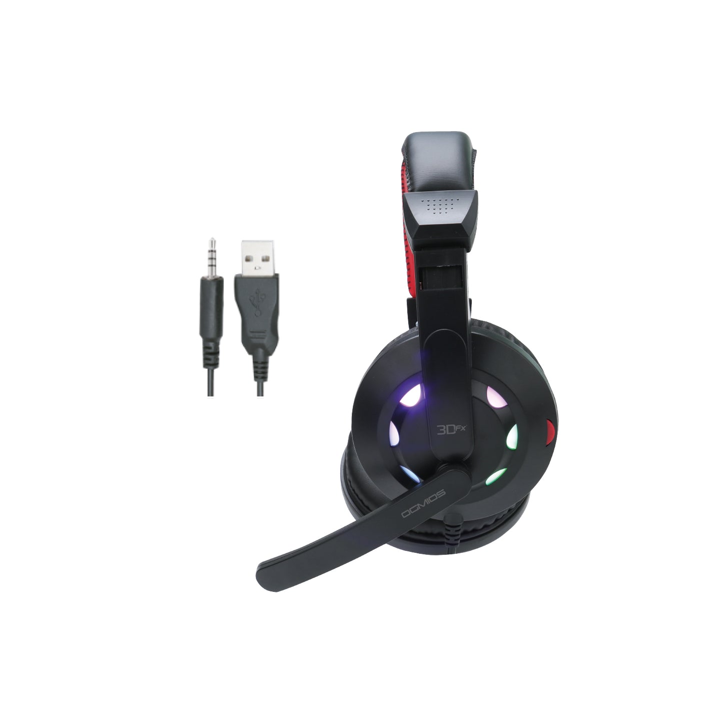 Kit Gamer 4 en 1 3DFX Teclado + Mouse + Audífonos + Mousepad Ogmios – imagen 3