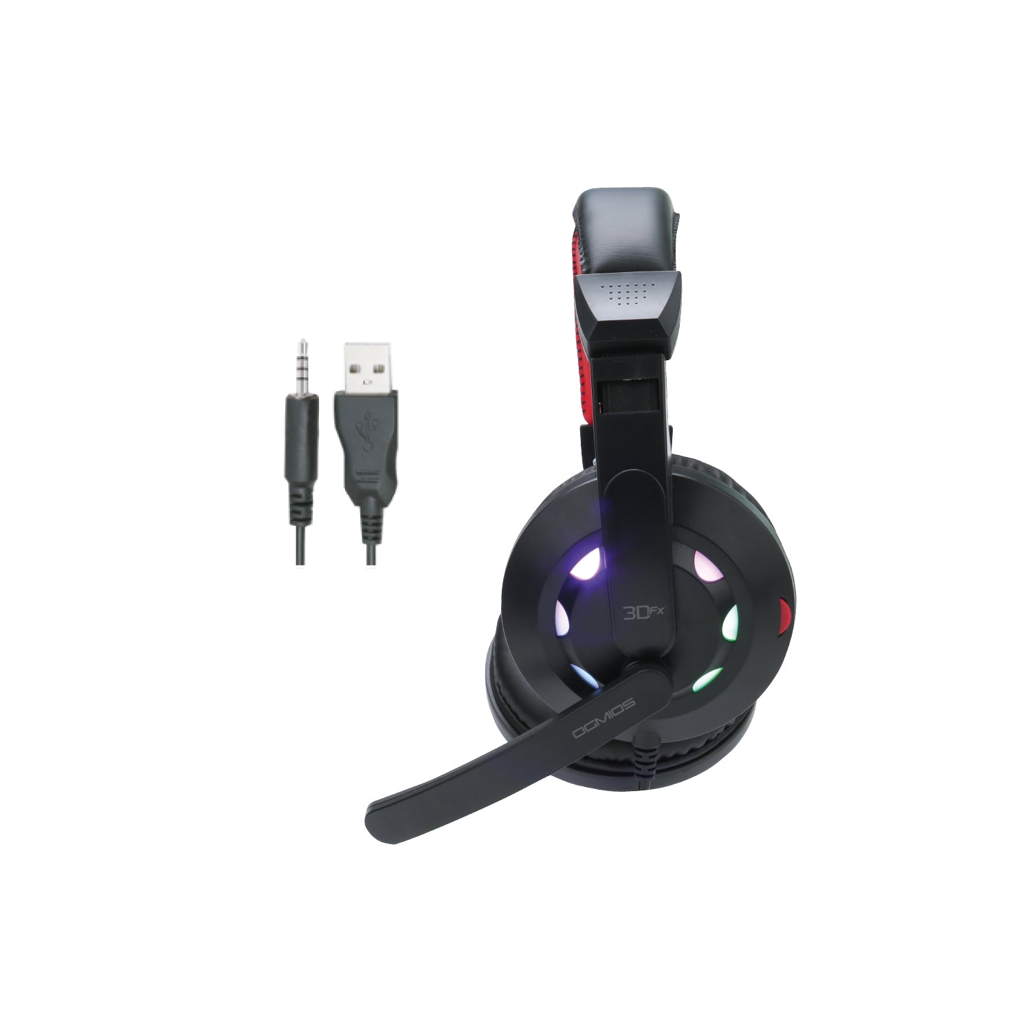 Kit Gamer 4 en 1 3DFX Teclado + Mouse + Audífonos + Mousepad Ogmios – imagen 3
