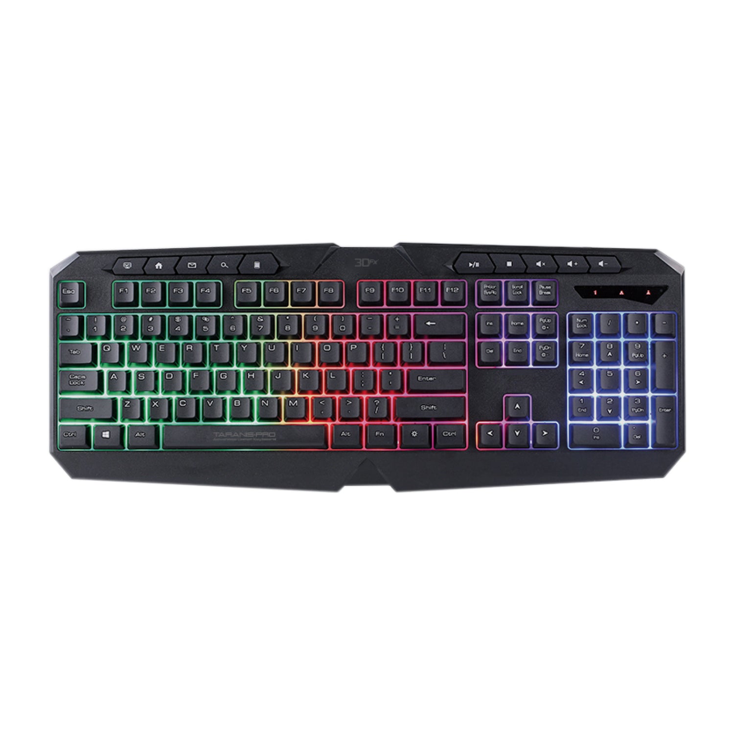 Kit Gamer 4 en 1 3DFX Teclado + Mouse + Audífonos + Mousepad Taranis Pro – imagen 6