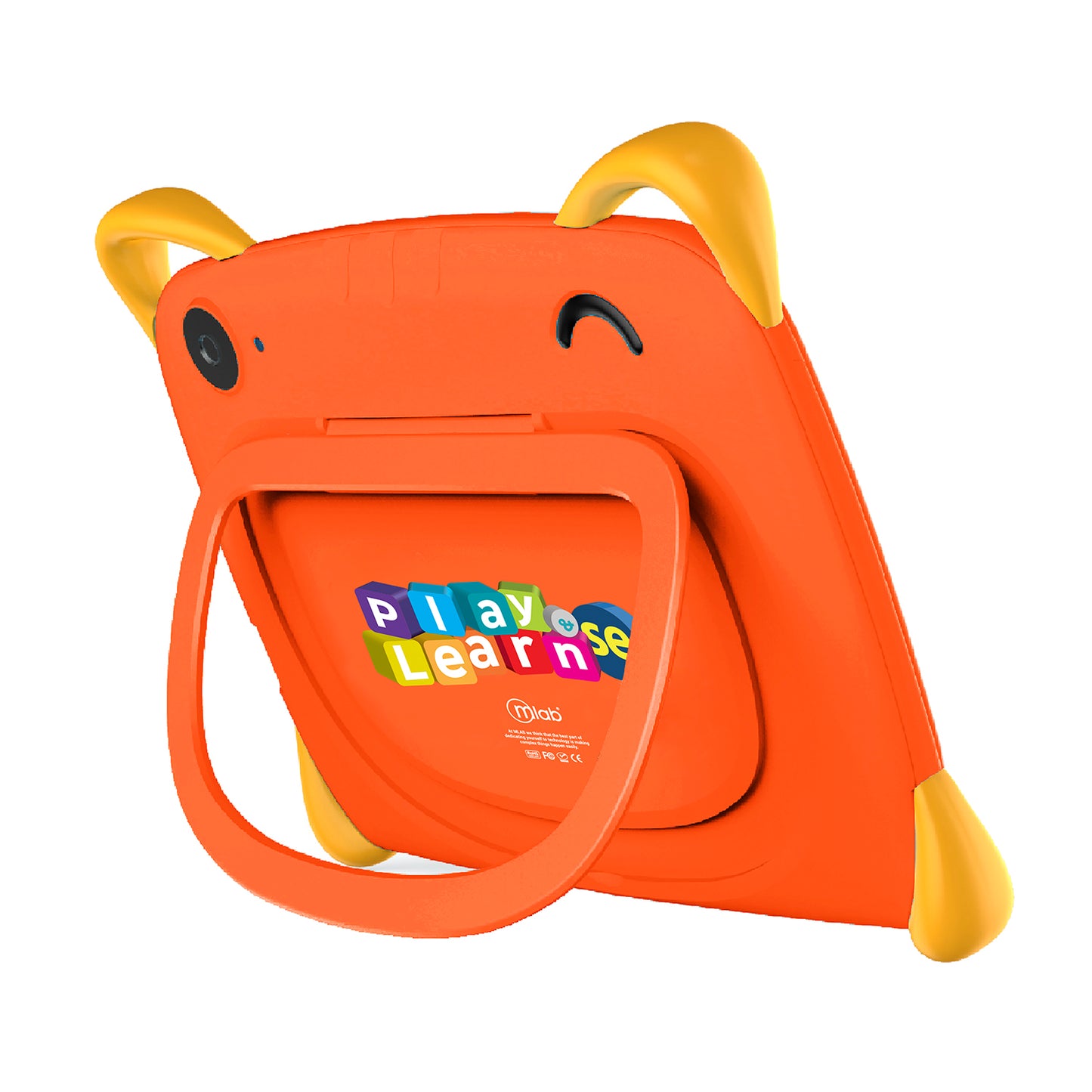 Tablet Microlab Kids Play & Learn Se 16gb Rom 2gb Ram 7 Pulgadas Naranja – imagen 5