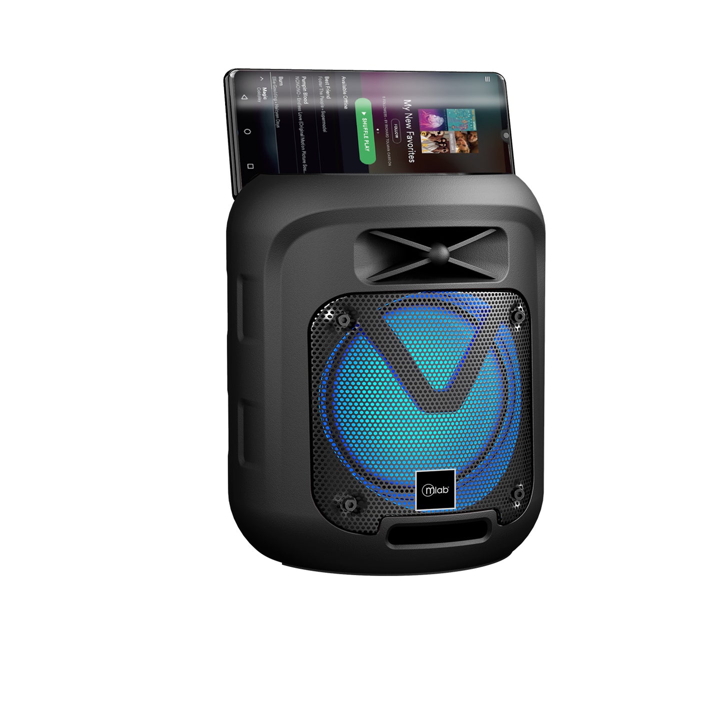 Parlante Bluetooth Microlab Karaoke Tws Lilboy + Microfono Mod 9099 – imagen 2
