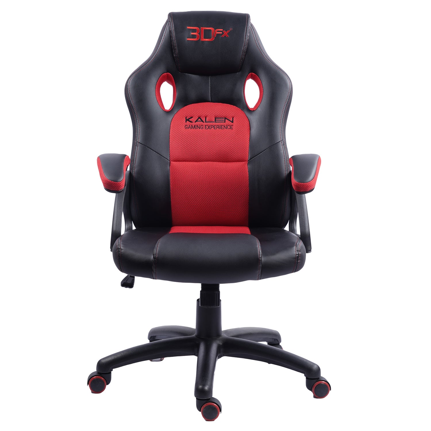 Silla Gamer Ergonomica 3dfx Kalen Negro Rojo – imagen 3