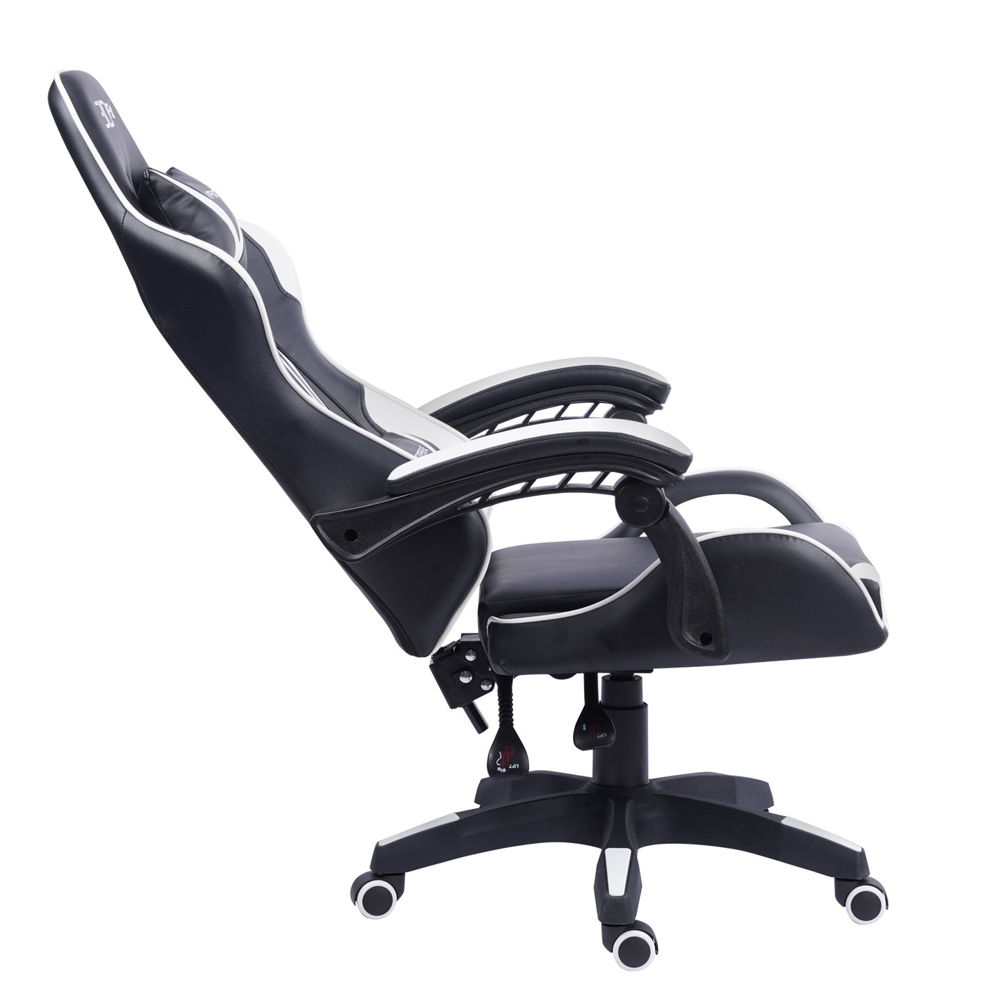 Silla Gamer Ergonomica 3dfx Viriato Negro Blanco – imagen 5