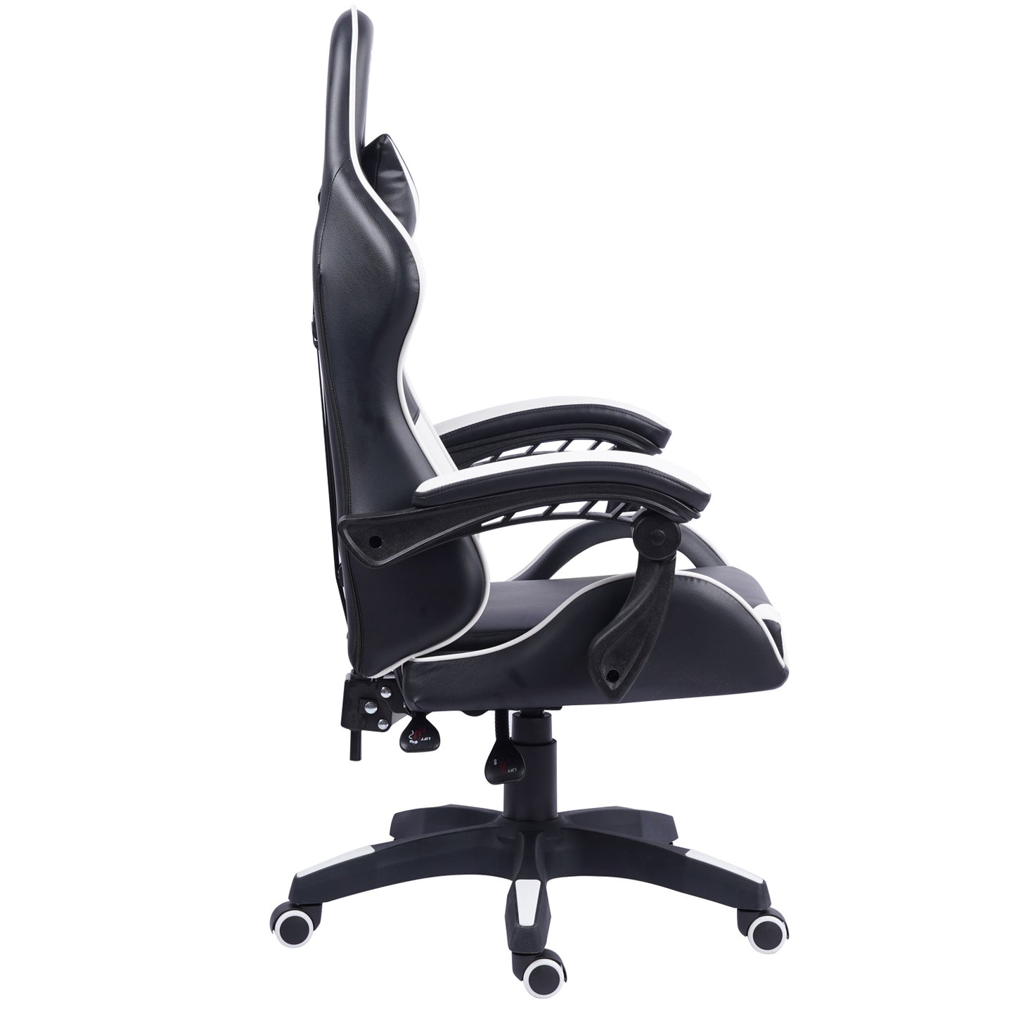 Silla Gamer Ergonomica 3dfx Viriato Negro Blanco – imagen 4