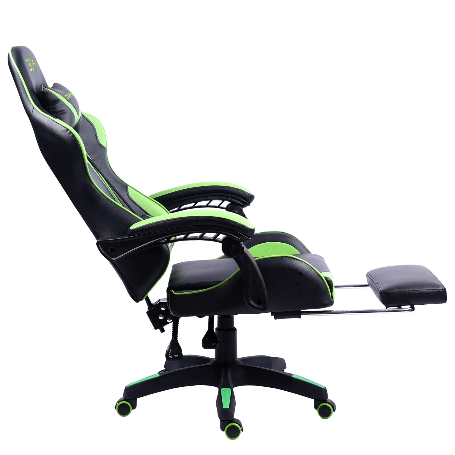 Silla Gamer Ergonomica 3dfx Garnik Negro Verde – imagen 6